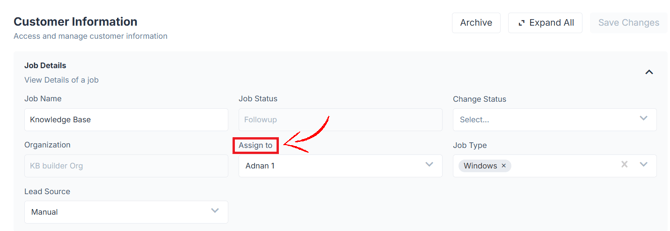 Assign to 1