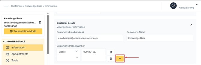 Information tab for KB 2