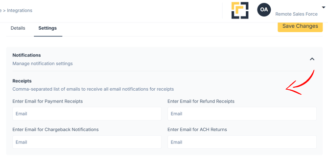 OC Payments Settings 2