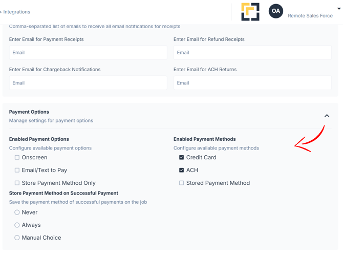 OC Payments Settings 3