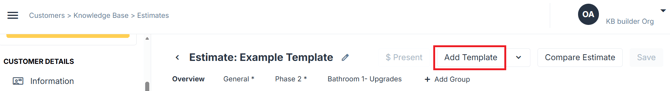 add template showcase HB KB