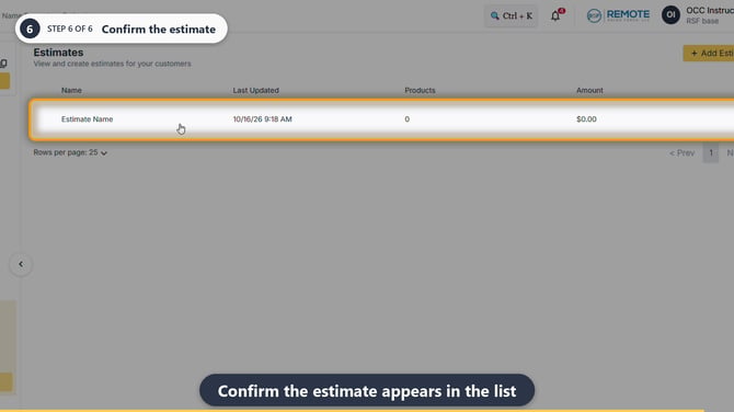 06-confirm-estimate-in-list